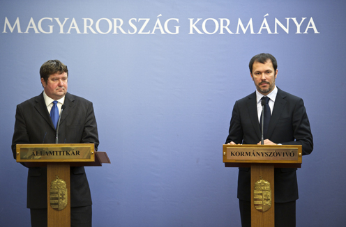 Tállai András és Giró-Szász András (fotó: Árvai Károly)
