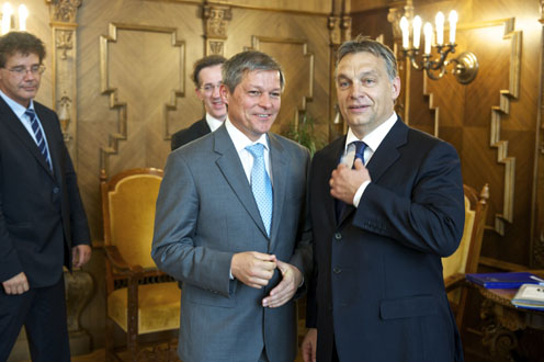 Dacian Ciolos, Orbán Viktor (fotó: Árvai Károly)