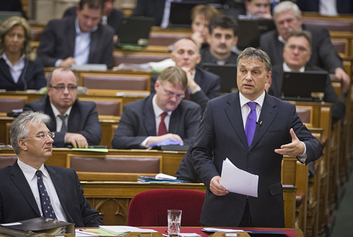 Orbán Viktor (fotó: Pelsőczy Csaba)