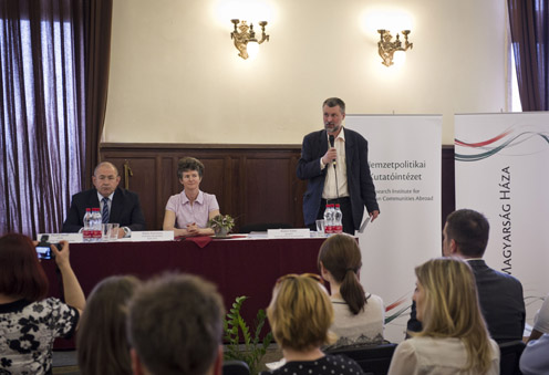 Konferencia a nemzetstratégiáról a Magyarság Házában (fotó Pelsöczy Csaba)