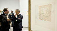 Prime Minister opens one of a kind Cézanne exhibition
