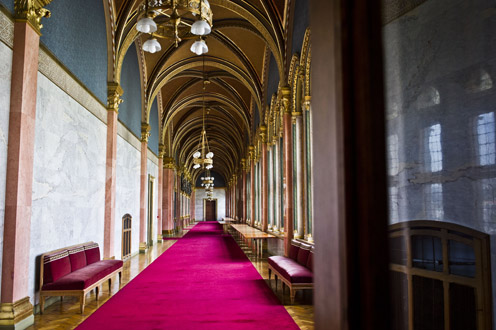 Az Országház folyosója