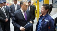 Orbán Viktor: működik az újraiparosítási program