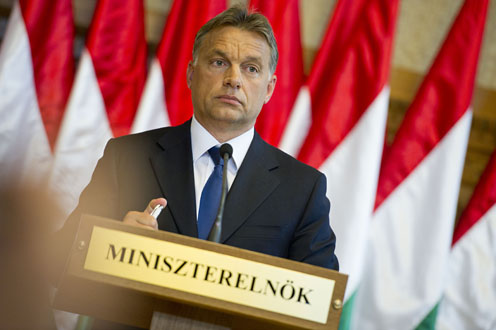 Orbán Viktor (fotó: Pelsőczy Csaba)