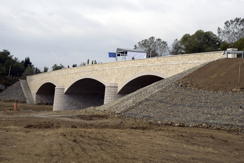 Az újjáépített híd (fotó: Szigeti Tamás)