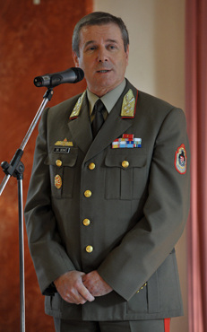 Benkő Tibor vezérezredes (fotó: Rácz Tünde)