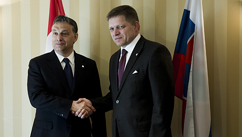 Orbán Viktor, Robert Fico (fotó: Burger Barna)