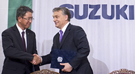 A Suzuki-gyár Magyarország egyik büszkesége