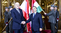 Orbán Viktor tárgyalása Libanon miniszterelnökével
