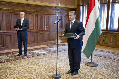 Orbán Viktor, Balog Zoltán (fotó: Pelsőczy Csaba)