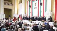 Event held in commemoration of the Hungarian Revolution of 1956, the Budapest University of Technology and Economics 