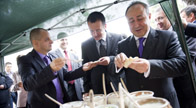 Foreign Diplomats visit Agricultural Producers' Show Market