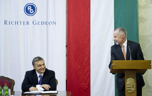Orbán Viktor és Bogsch Erik (fotó: Botár Gergely)