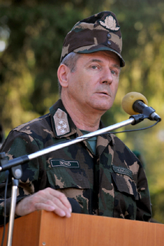 Dr. Benkő Tibor vezérezredes (fotó: Rácz Tünde)