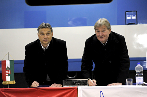 Orbán Viktor és Gaskó István (fotó: Horváth Ernő)