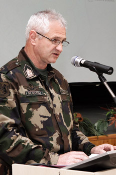 Révész Gyula mk. ezredes (fotó: Bödő Viktória)