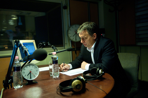 Orbán Viktor (fotó: MTI-Kollányi Péter)