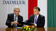 Stratégiai megállapodás a kormány és a Daimler között