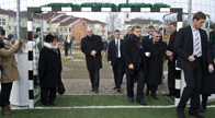 Prime Minister inaugurated a football field in Nyírlugos
