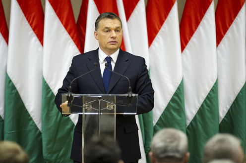 Orbán Viktor (Fotó: Botár Gergely)