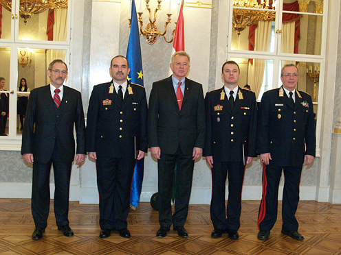 Pintér Sándor, Tóth Ferenc, Schmitt Pál, Bérczi László, Bakondi György (fotó: Csattos Pál)