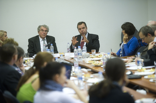 Réthelyi Miklós, L. Simon László (fotó: Botár Gergely)