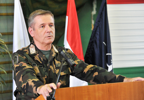 Benkő Tibor vezérezredes (fotó: Galovtsik Gábor)