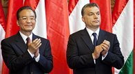 Ven Csia-pao kínai kormányfőt fogadta Orbán Viktor